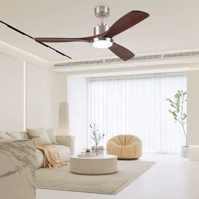 Decorate Room or Hotel Led Lighting Ceiling Fan with Light Ceiling with Remote 110 to 220v