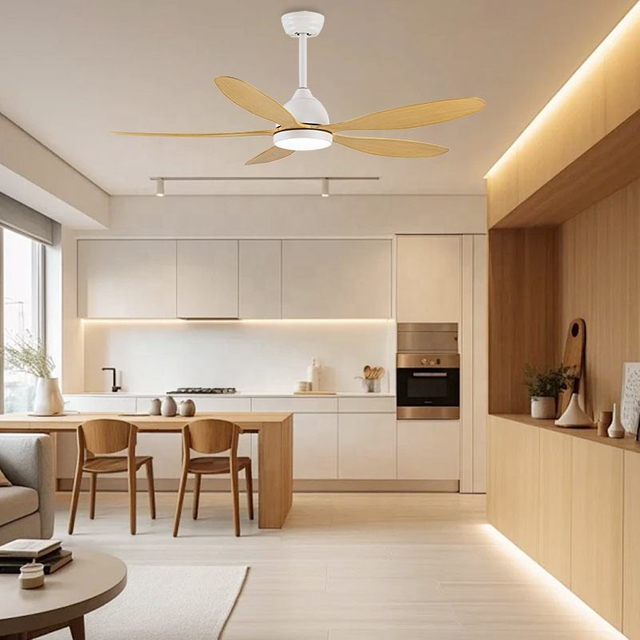 Electrical Gadgets Decorative Indoor Ceiling Smart Home Lights Fan with Light with App Control