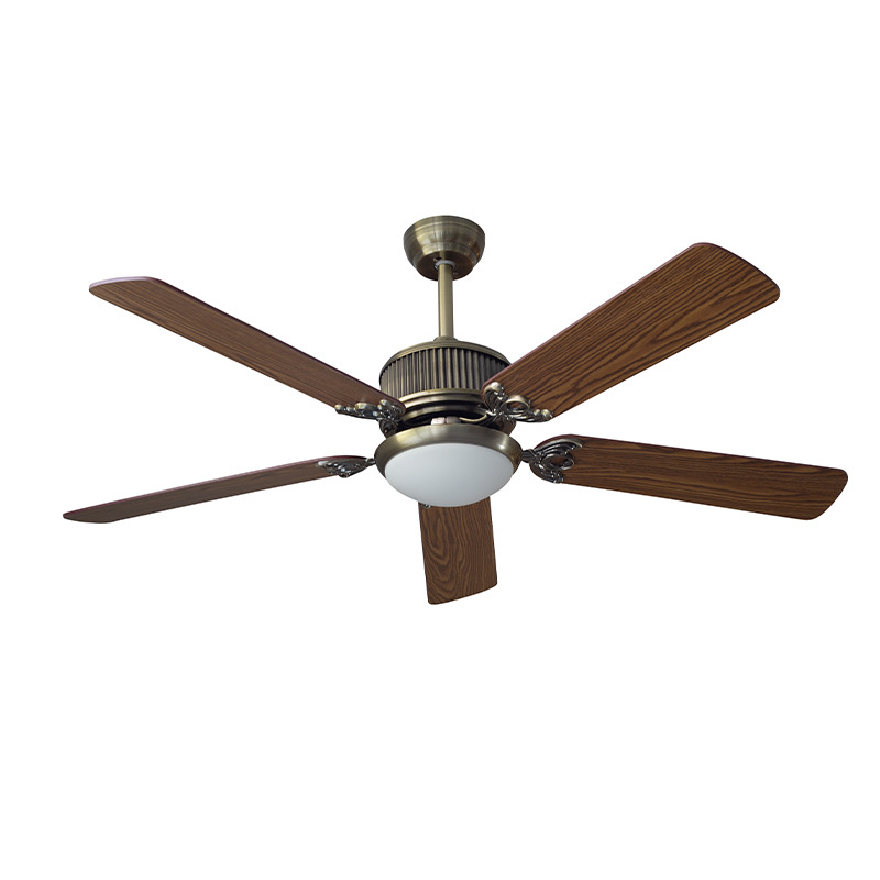 Top Selling Product Metal Body Collocation Frequency Conversion Remote Control LED Ceiling Fan