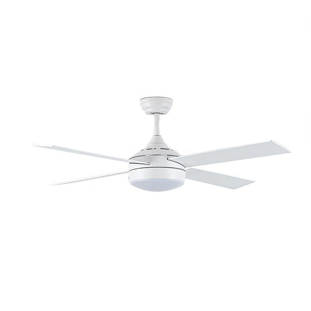 Modern Home Led Quiet 4 Plywood Blades Ceil Fan Ac Dc Ceiling Fan With Display Remote