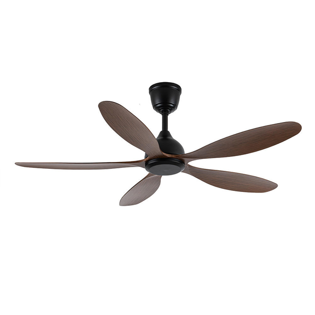 LED Ceiling Fan 5 Blades OEM Color Dimmable LED Light Ceiling Fan with Remote