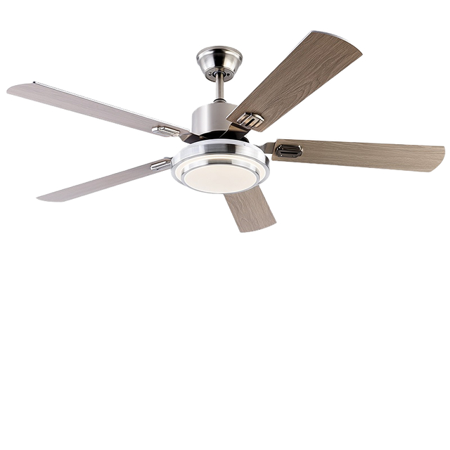 High Quality 52-Inch Modern LED Ceiling Fan with Light Popular Remote Control Project Installation Service