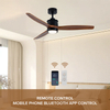 High Quality Ceiling Fan Simple Dinning Room High Quality 3 Wooden Blades with Light Silent Dc Motor Ceiling Fan