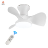 Zhongshan Modern Bedroom Low Profile Decoration Remote Control Led Ceiling Fan Light
