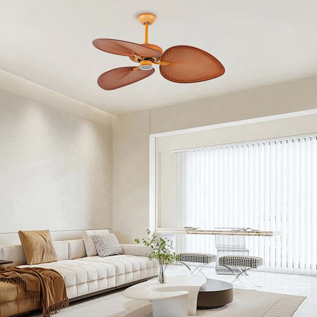 Modern Decorative Living Room Ceiling Fans Lighting Remote Control Ceiling Fan with Lamp Dimming