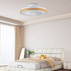 Modern 42inch Bladeless Led Ceiling Fan with Remote Control Light for Bedroom Home Decoration