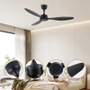 High Quality Design Black Bldc Noiseless High Speed 56 Inch Inverter Ceiling Fan with Wifi