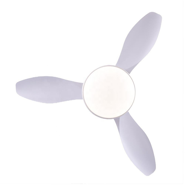 2025 Modern Simple School Powerful White 52inch 3 in 1 Ceiling Fan 220v With Lamps Industrial