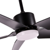 Modern Bedroom Intelligent ABS Blades Led Ceiling Fan with Led Light