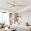 Modern Smart Wifi Decorative Retractable Chandelier Vintage Bedroom Luxury Ceiling Light Remote Control Led Ceiling Fans