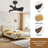 Wholesale Remote Control Fan Ceiling Smart Home Light Modern Bedroom Electronic Fan Ceiling Fan