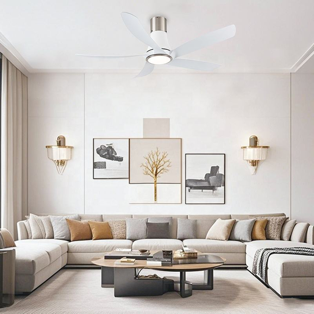 Modern Nordic Living Room Lamp Beautiful Ceiling Fan with Remote Control Ceiling Fan with Light