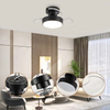 Best Quality Bedroom Modern Smart 22 Inch Low Noise Mini Ceiling Fan Led with Light Remote