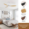 High Quality Design Black Bldc Noiseless High Speed 56 Inch Inverter Ceiling Fan with Wifi