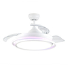 Very Cool 3 Wind 6 Speeds Invisible Ceiling Fans and Decorative Lights 42 Inch Fan Lamp with Remote