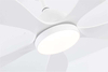 Hot Sale Silent 56 Inch 55W DC Copper Motor Five Indoor Ceiling Fan Lamp for Living Room