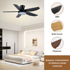 Factory Sells High-quality Products. 42 Inch Abs Blade Ceiling Fan Led Ceiling Fan With Light Modern Led Ceiling Fans