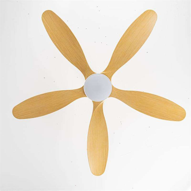 Malaysia Hot Sale Silent 56 Inch 55W DC Copper Motor Five Indoor Ceiling Fan for Living Room
