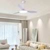 Modern Bedroom Dining Room Multifunction Remote Control Led Ceiling Fan Lamp Light Fan for Home