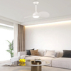 2025 New Style ABS Led 3 Color Light Fan Led Ceiling Fan Light Lamp with Remote Control