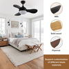 High Quality Best Decorative Electric 36inch Led Ceiling Fan Abs Body Fan Lamp for Modern House