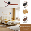 Best Ceiling Fan Brand Solid Wooden Blades Remote Control Ceiling Fan No Lights With Remote Control