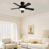 Wholesale Contemporary Design Bedroom Cieling Fan Lamp 52inch Ceiling Fan with Led Light