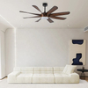 Modern Designer Luxury Decorate 60 Inch Cooling Ceiling Fan with Light and Remote for Room