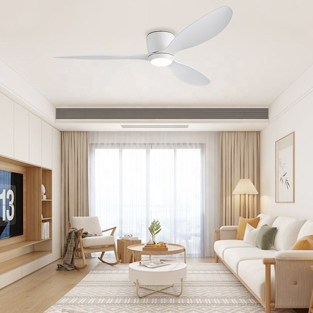 2025 Latest Modern Smart Lighted Ceiling Low Noise Fans Ceiling Lights and Fan for Bedroom