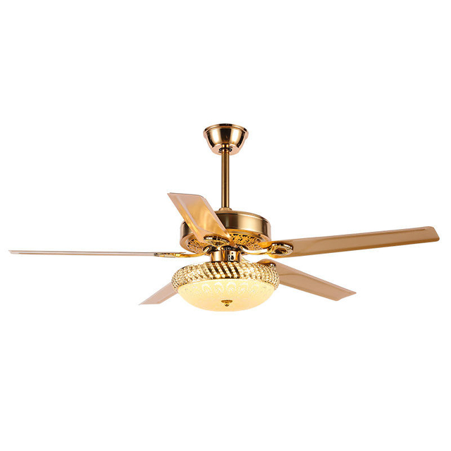 High Quality Remote Control 52 Inch 5 Blades Six Wind Speeds Adjustable Lobby Ceiling Fan