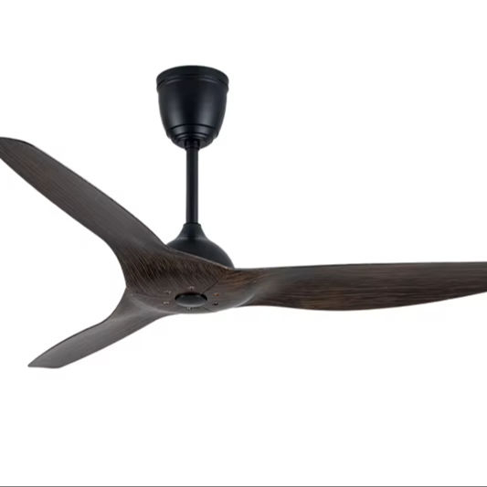 Powerful Metal DC Motor Remote Control Ceiling Fan Energy Saving Indoor Living Room Ventilation for Hotel Household 52 Inches
