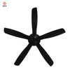 Indoor 52 Inches Ceiling Fan Manufactures in China Intelligent Remote Control Black Ceiling Fan