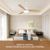 High Quality Decorative Indoor Wooden Electric Flush Ceiling Fan and Pendant with Led Light