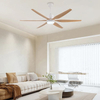 Cheap Smart Noiseless High Speed Ceiling Fan Led for Living Room with Remote and Light Lamp