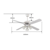 Factory Direct Selling Classic Best-selling Designer Model Ceiling Fan with Light and Remote Ceiling Fan with Light Ceiling Fans