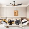 Modern Led Ceiling Fans Saving Energy Lighting Remote Control Bedroom Fan Lamp with Remote Control